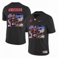 Custom Alabama Crimson Tide #22 Ryan Anderson black College Color Rush Limited Jerseys