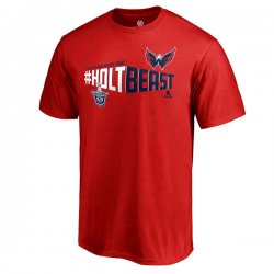 Men\'s Washington Capitals Fanatics Branded Red 2018 Eastern Conference Champions Holt Beast T-Shirt