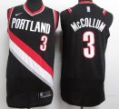 Nike Portland Trail Blazers #3 C.J. McCollum black NBA Jerseys