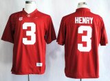 Alabama Crimson Tide Derrick Henry 3 red College Football Limited Jerseys