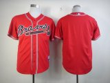 MLB Atlanta Braves blank Red jerseys