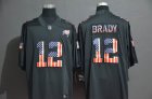 Nike Tampa Bay Buccaneers #12 Tom Brady black fashion Color Rush Limited jersey