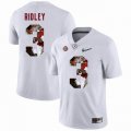 Custom Alabama Crimson Tide #3 Calvin Ridley white College Color Rush Limited Jerseys