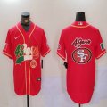 Nike San Francisco red Mexico baseball jerseys Joint Name 01