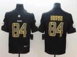 Nike Steelers #84 Antonio Brown black Color Rush Limited Jersey