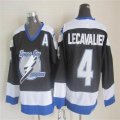 Tampa Bay Lightning #4 Vincent Lecavalier Black NHL Jersey A patch