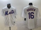 Nike New York Mets #16 Dwight Gooden white majestic mlb jerseys-BD