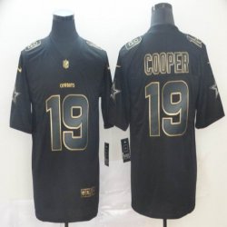 Nike Cowboys #19 Amari Cooper black gold Color Rush Limited Jersey