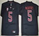 Stanford Cardinal Christian McCaffrey 5 College Football Jersey - Blackout