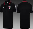 2023-2024 Sao Paulo club black polo soccer shirts C1034