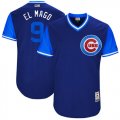 Chicago Cubs #9 El Mago blue classic baseball Jerseys