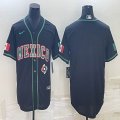 2023 World Cup Mexico blank black new majestic MLB baseball Jerseys-BD 05