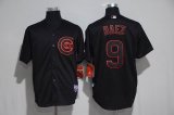 Chicago Cubs #9 Javier Baez black baseball Jerseys