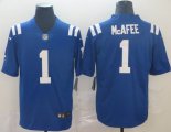 Indianapolis Colts #1 Pat McAfee blue nike Color Rush Limited Jerseys