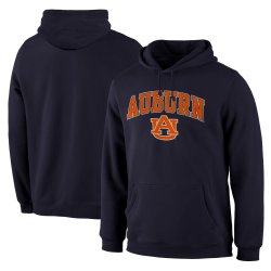 Fanatics Branded Auburn Tigers Navy Campus Pullover Hoodie