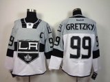 2015 Los Angeles Kings #99 Wayne Gretzky White Ice Hockey Jersey