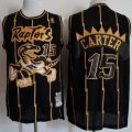 Toronto Raptors 15# Vince Carter black throwback nba Jersey-688