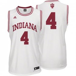 Adidas Indiana Hoosiers Victor Oladipo 4 NCAA Basketball Authentic Jerseys - White