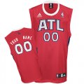 Atlanta Hawks Custom red adidas Jersey for sale