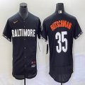 Nike Baltimore Orioles #35 Adley Rutschman black Flexbase Authentic Collection Jersey city version -BD 01