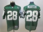 Custom Curtis Martin New York Jets #28 Green NFL Jerseys