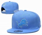 2023 Lions skyblue NFL Snapback Hats-YD 01