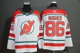 Adidas New Jersey Devils #86 Jack Hughes white Ice Hockey jersey