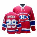 Montreal Canadiens #29 DRYDEN Red CH Patch Jersey