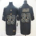 Nike New York Jets #33 Jamal Adams black gold Color Rush Limited Jersey