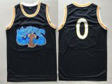 Monstars #0 Space Jam Movie Basketball Jersey Black Michael Jordan Tune Squad