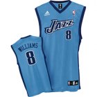 adidas Utah Jazz 8# Deron WIlliams nba jerseys