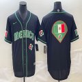 2023 World Cup Mexico blank black new majestic MLB baseball Jerseys-BD 18