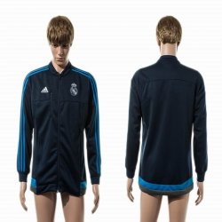 2015 Real Madrid Dark Blue soccer jacket