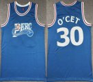 Men's Perc O'Cet #30 skyblue Movie Basketball Jersey-XD