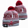 2024 Alabama Crimson Tide red white NCAA Sport Cuffed Knit Hats 01