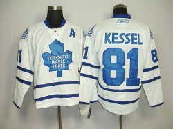 Toronto Maple Leafs 81# KESSEL white away hockey Jerseys