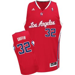 Los Angeles Clippers 32 Blake Griffin Revolution 30 Swingman red nba Jersey