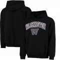 Fanatics Branded Washington Huskies Black Campus Pullover Hoodie