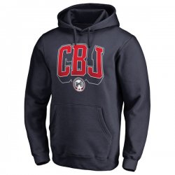 Men\'s Columbus Blue Jackets Fanatics Branded Navy Big & Tall Hometown Collection Local Hoodie