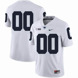 Custom Penn State Nittany Lions white College Football Limited Jersey