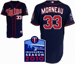 Minnesota Twins 33# Mauer blue MLB Jerseys