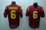 NCAA #6 SANCHEZ Red Jerseys