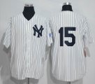 Yankees Thurman Munson Throwback 15# white mlb Jerseys