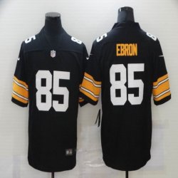 Nike Pittsburgh Steelers #85 Eric Ebron black Color Rush Limited Jersey