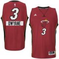 2014 Miami Heat #3 Dwyane Wade Red NBA Christmas Jerseys