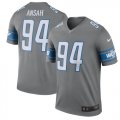 Detroit Lions #94 Ziggy Ansah Nike gray Color Rush Limited Jersey