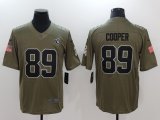 Nike Oakland Raiders #89 Amari Coope green USA flag Color Rush Limited Jersey