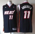 Adidas HEAT ANDERSEN 11# dark blue nba Jersey