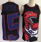 Toronto Raptors 15# Vince Carter black purple red NBA basketball jersey-LT