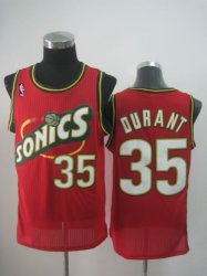 Seattle Supersonic 35 Kevin Durant red NBA Jerseys